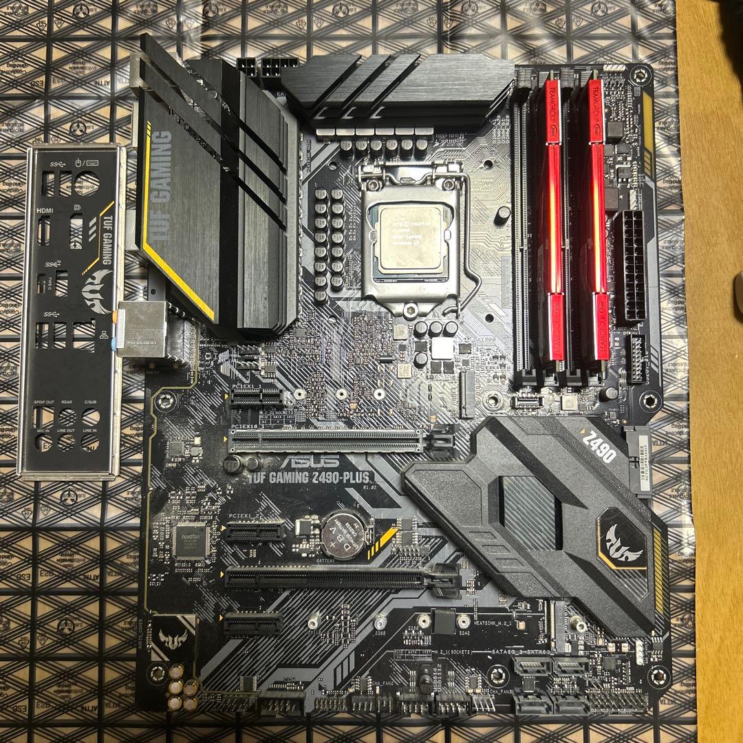 core i7 10700 マザーボードメモリセット