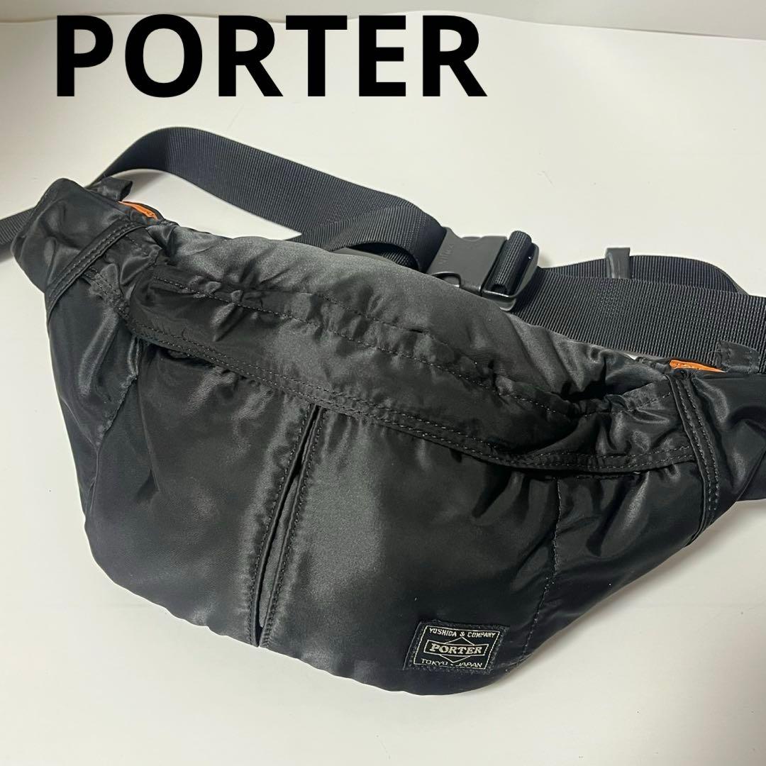 未使用レベル✨　PORTER 吉田カバン　ボディバッグ　タンカー　ナイロン　黒