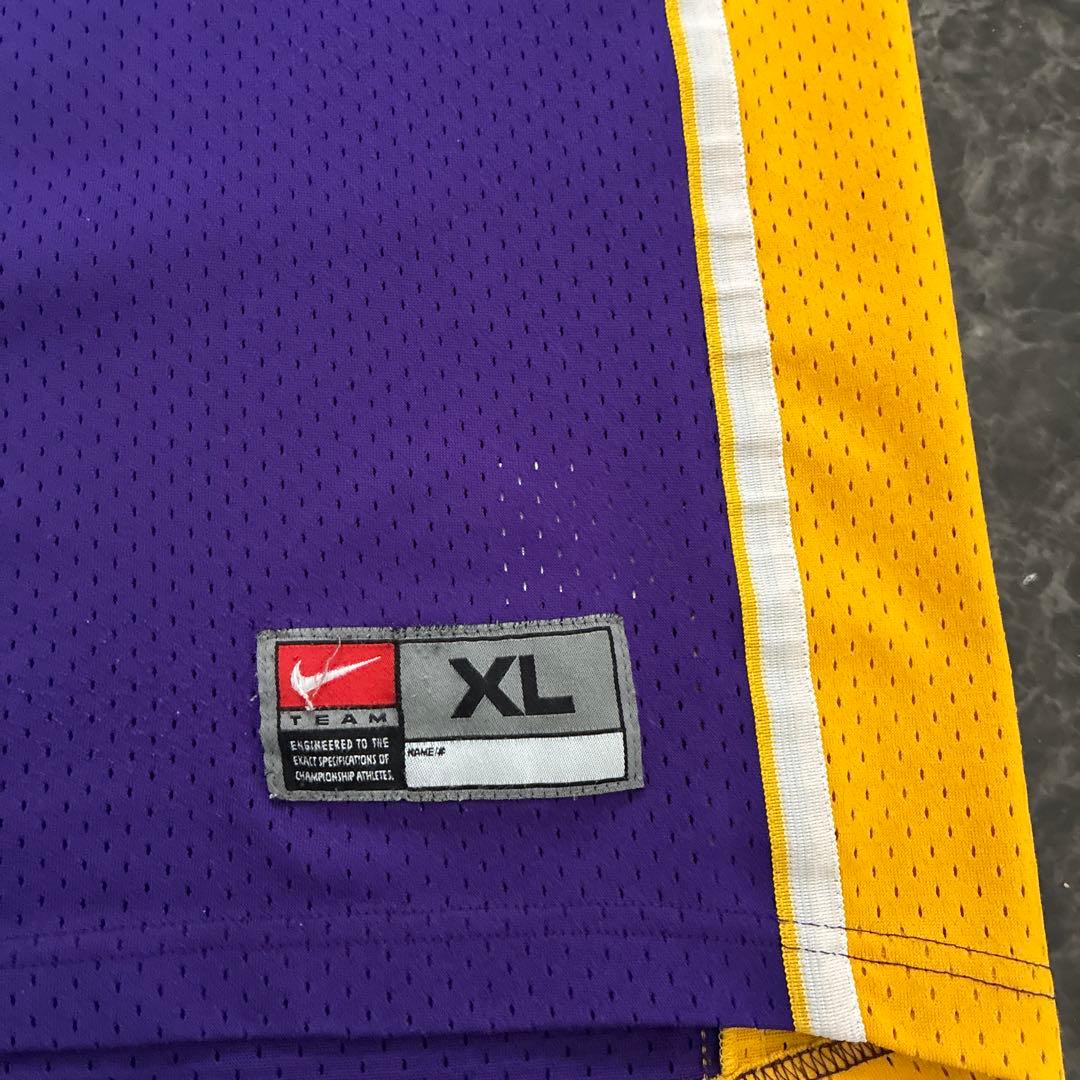 Nike Lakers 34番 ユニフォーム XL