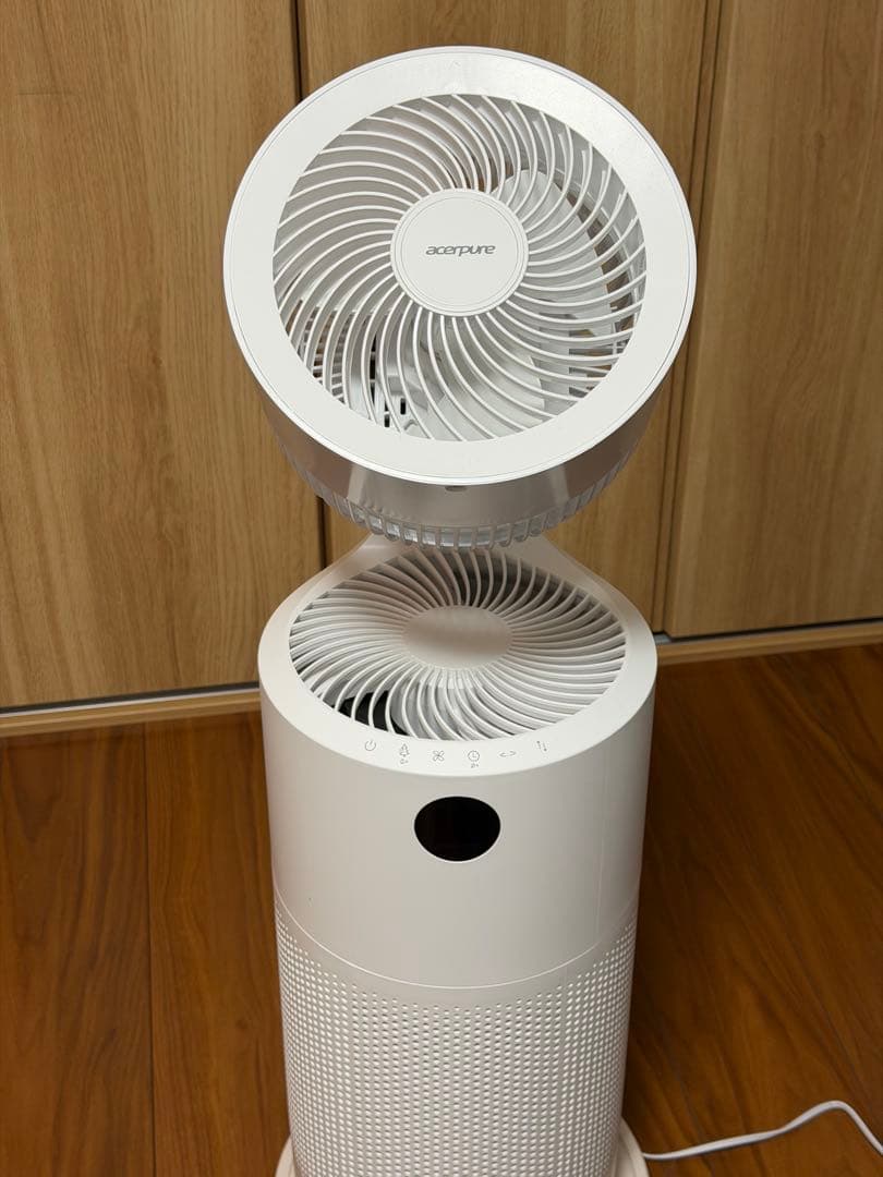 【美品】Acerpureサーキュレーター付空気清浄機【定価3.4万】