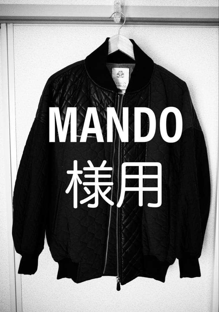 stof ストフ 山肌コラージュキルトブルゾン