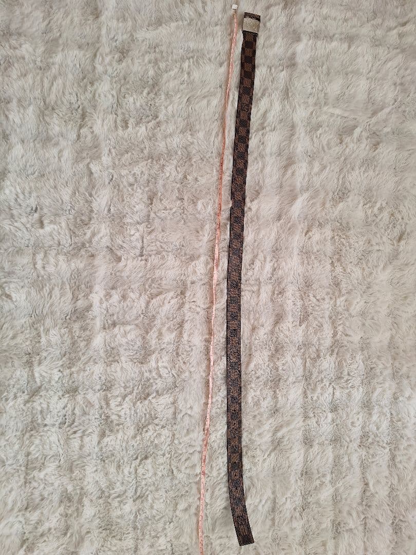 最終値下げ！ルイ・ヴィトン ダミエ ベルトサンチュールキャレ ウエスト90サイズ