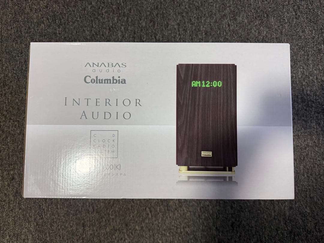 【新品】 アナバス NCA-100 (K) CD クロックラジオシステム