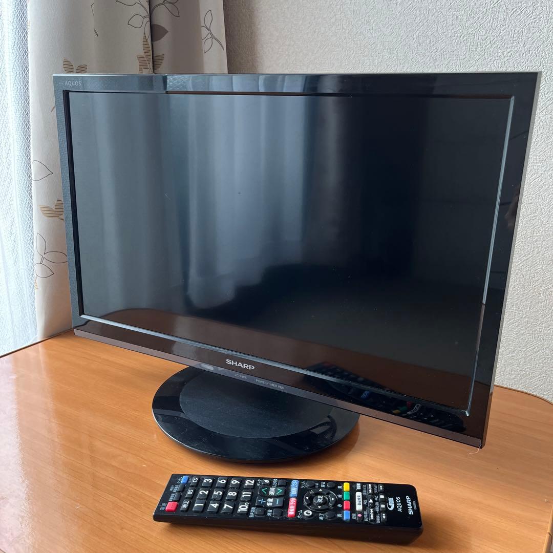 シャープ液晶テレビ　LC-19P5 2017年製