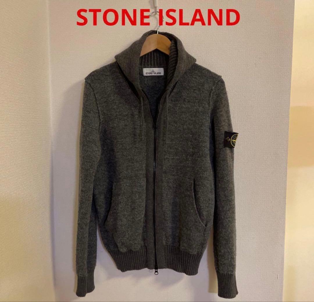 【大人気】STONE 　ニットパーカー　美品