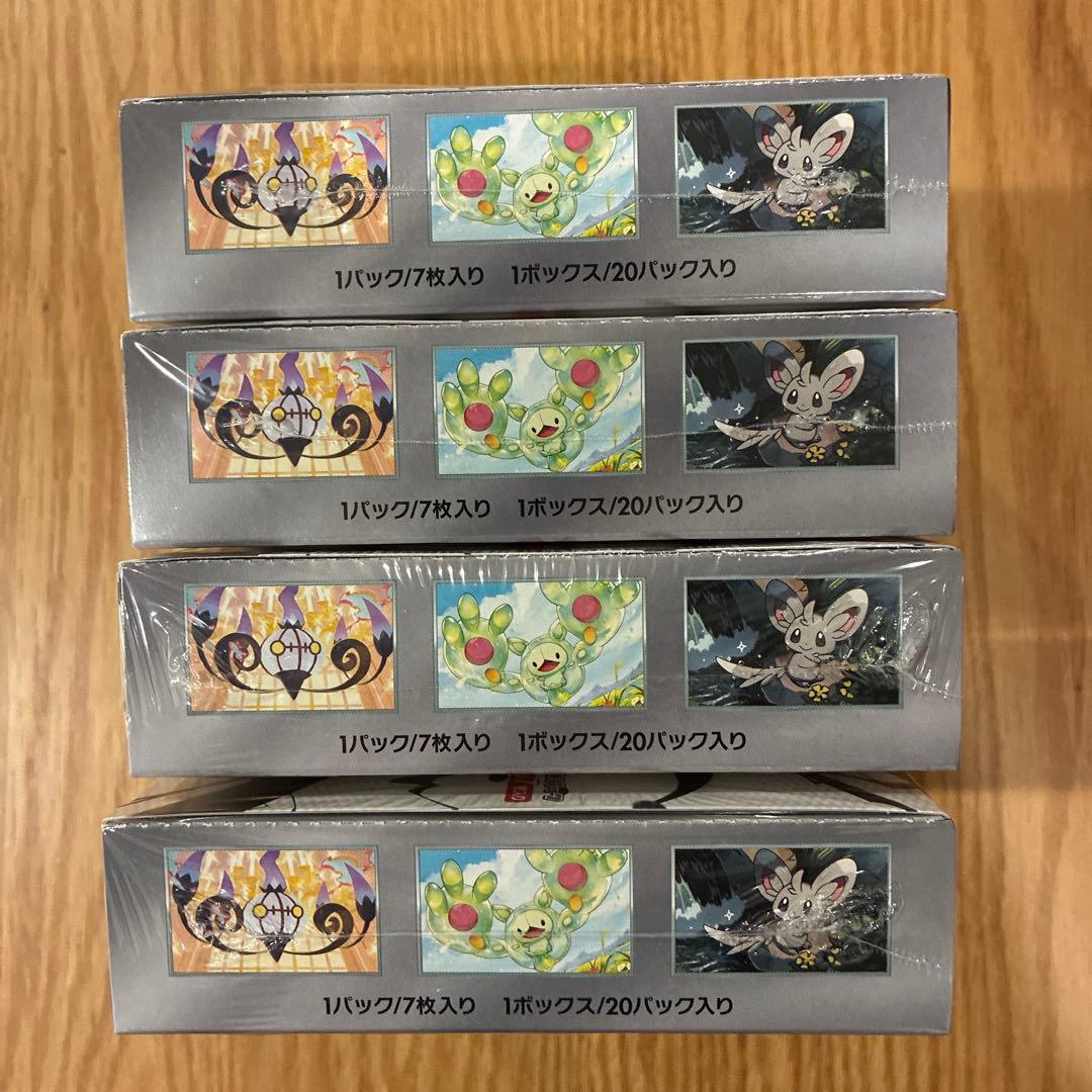 ポケモンカード　ブラックボルト4BOX 未開封シュリンク付き