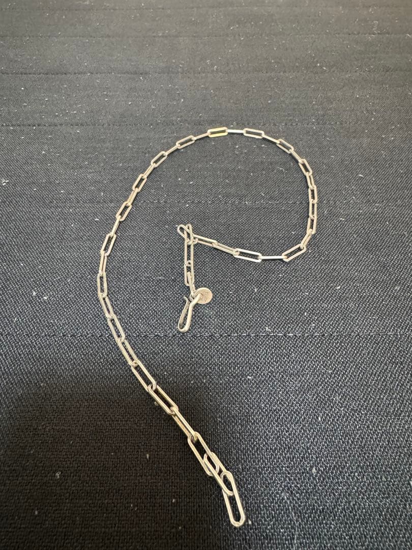 最終値下げ　シルバー ナバホネックレス約５０cm