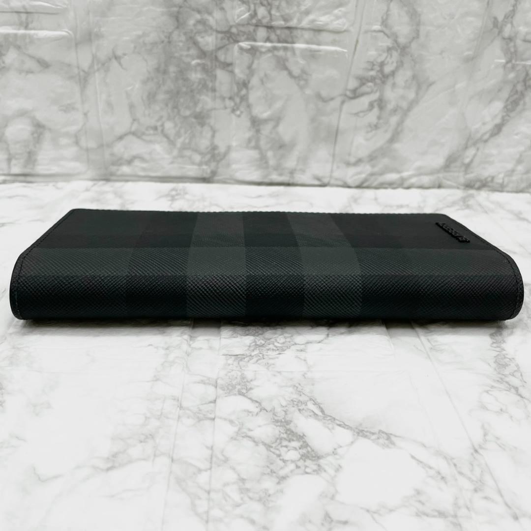 未使用級✨ Burberry バーバリー　長財布 二つ折り スモークドチェック