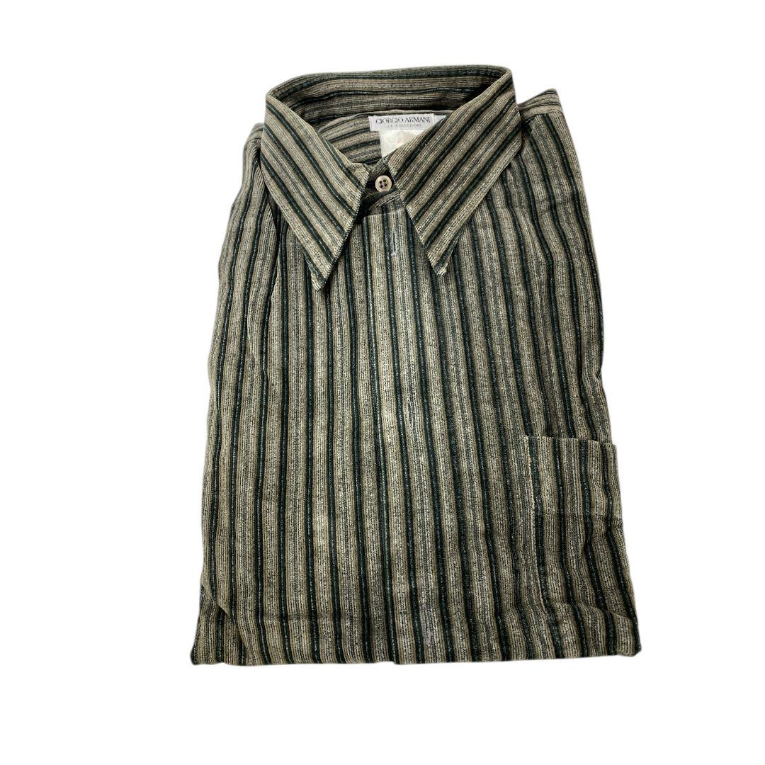 GIORGIO　ARMANI　コーデュロイメンズシャツ　cc384