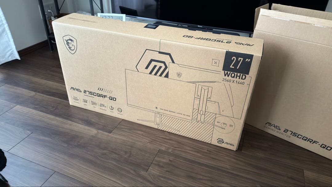 MSI 湾曲ゲーミングモニター 量子ドット1000R 27インチWQHD