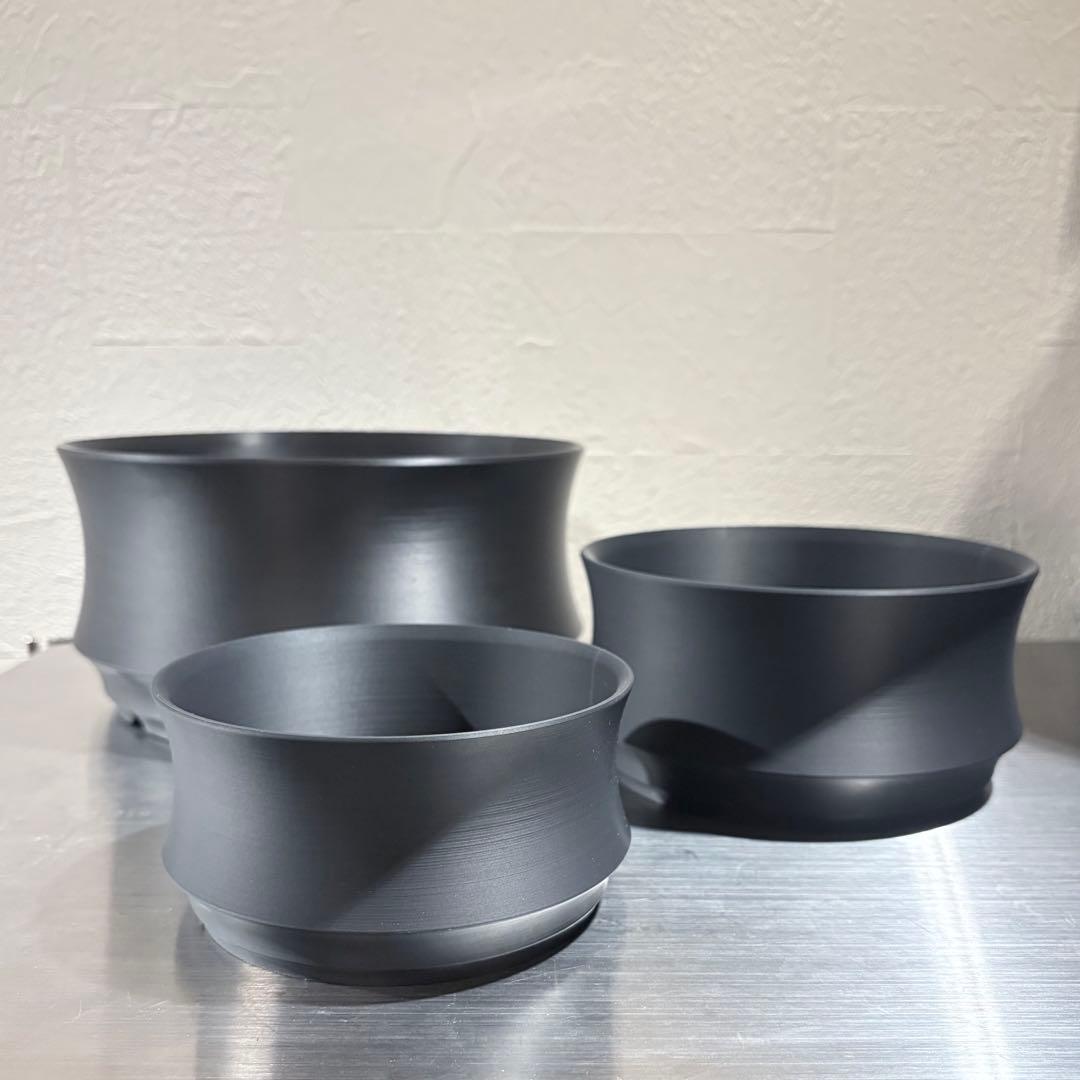 CURVE 01（6,7,8号セット）作家鉢