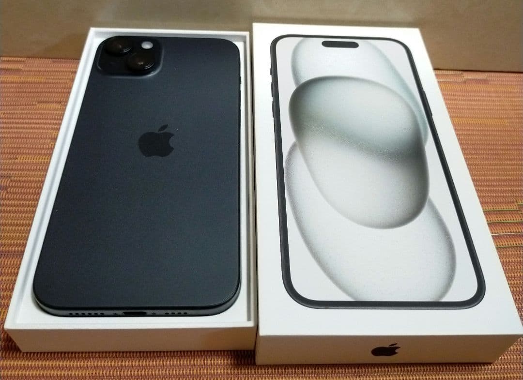 ◆中古◆iPhone15plus 128GB SIMフリー「最大容量100%」