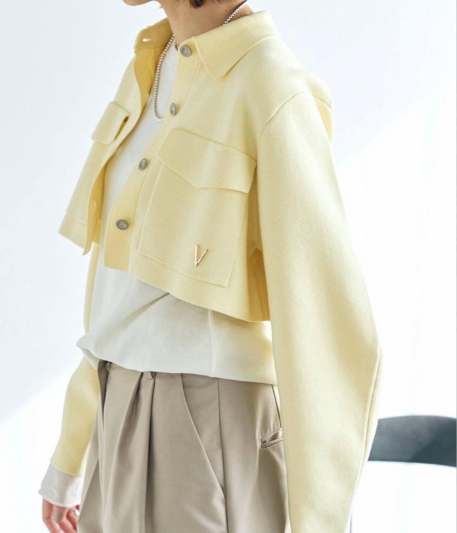 値下げ可！venit/ヴェニット　IENA　ミラノリブジャケット　イエロー
