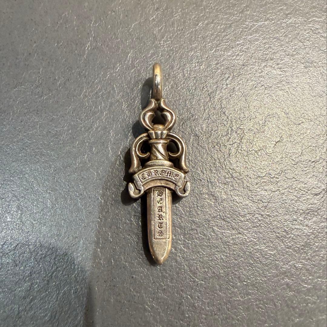 クロムハーツ　chromehearts ダブルダガー　チャーム　ネックレス