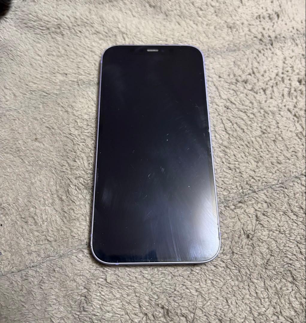 Apple iPhone12 本体 パープル 128G