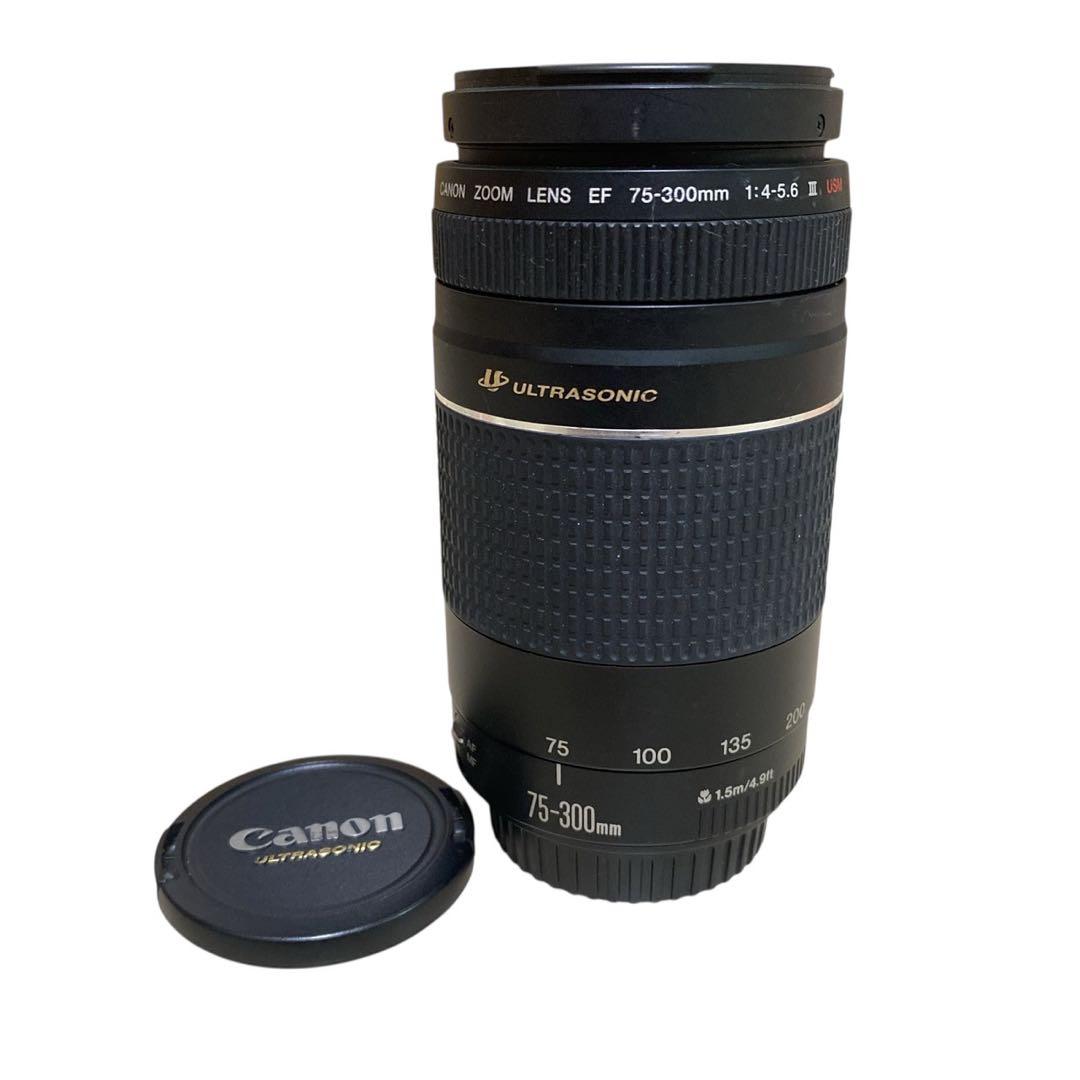Canon EF 75-300mm f4-5.6 iii USM ズームレンズ