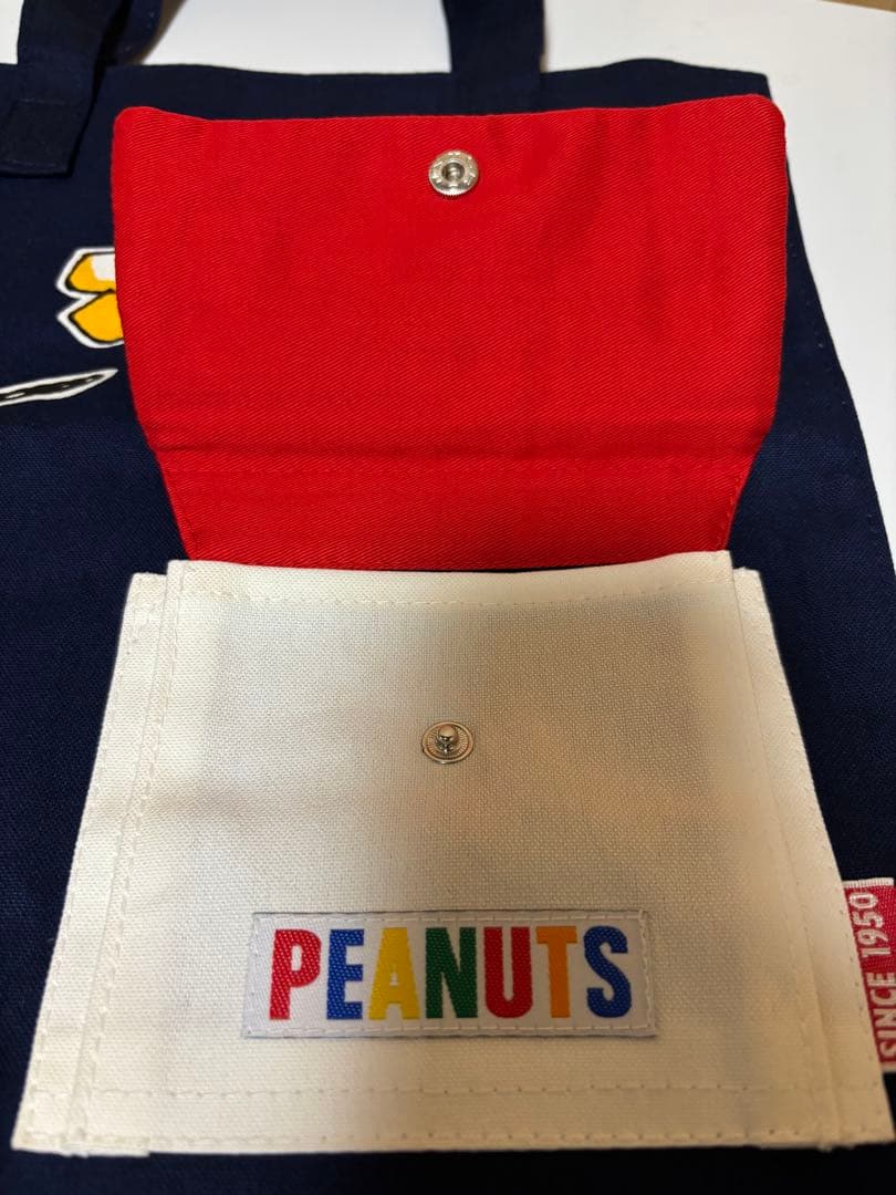 ファミリア トートバッグ スヌーピー peanuts レッスンバッグ