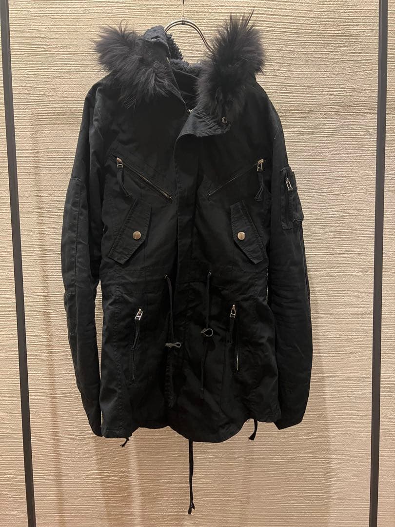 00s fuga mod coat fur japanese label コート