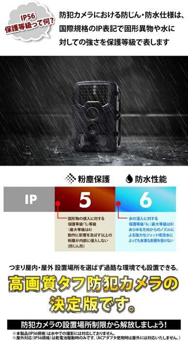 防犯カメラ　フル　HD 赤外線センター防犯カメラ