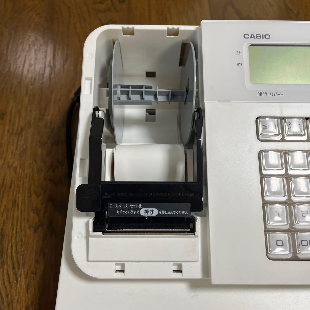 カシオ 電子レジスター SR-G3 取扱説明書・鍵付き（動作確認済）