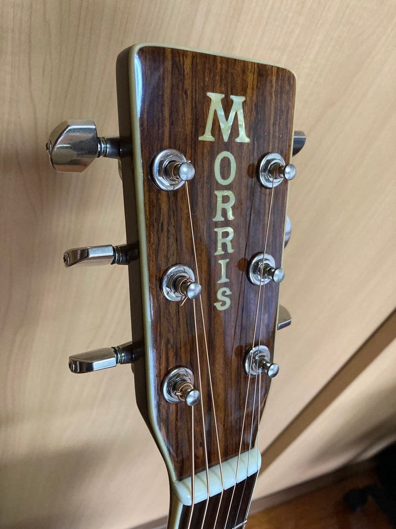 Morris アコースティックギター モーリスジャパンヴィンテージハードケース付