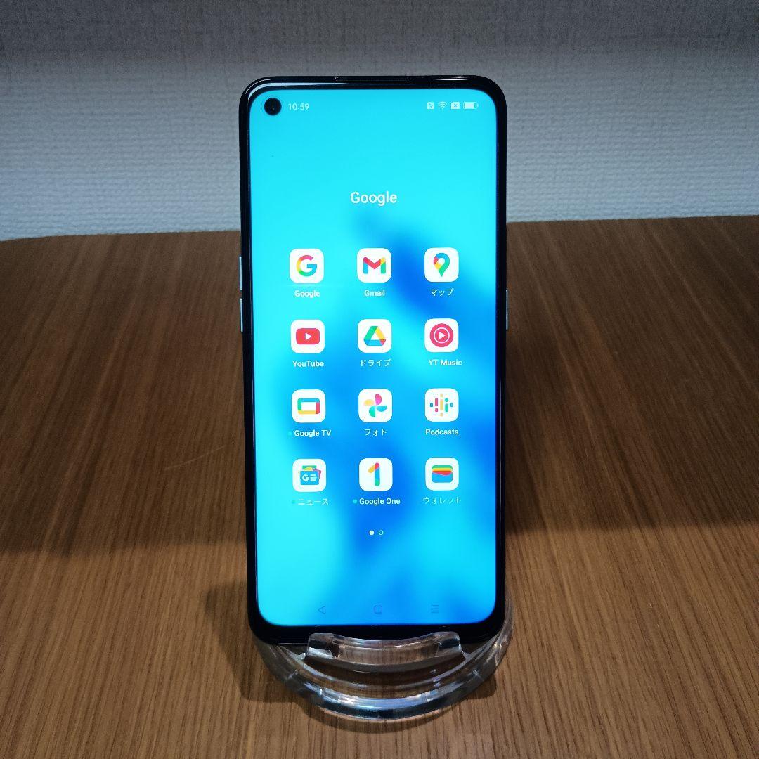 OPPO Reno5 A 5G ライトブルー オマケ新品ガラスフィルム等