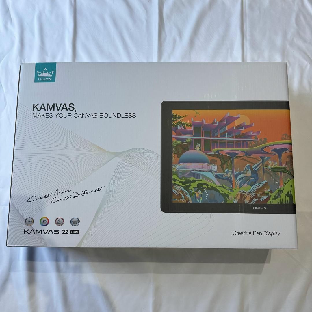 【ほぼ未使用】Huion Kamvas 22 Plus【液タブ】