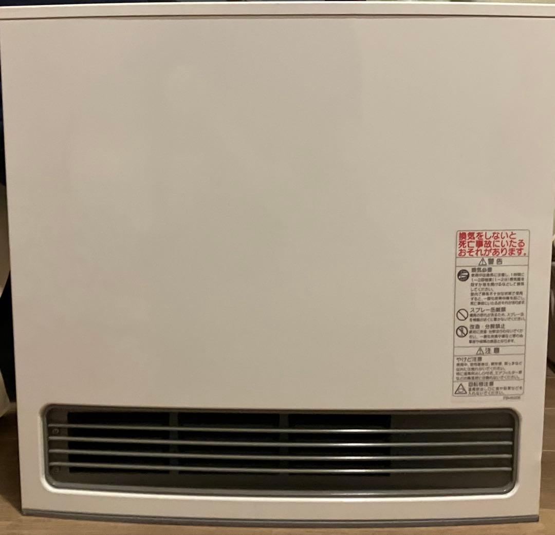 【美品・使用5回未満】GFH-4006S-W5 ガスファンヒーター　LPガス対応