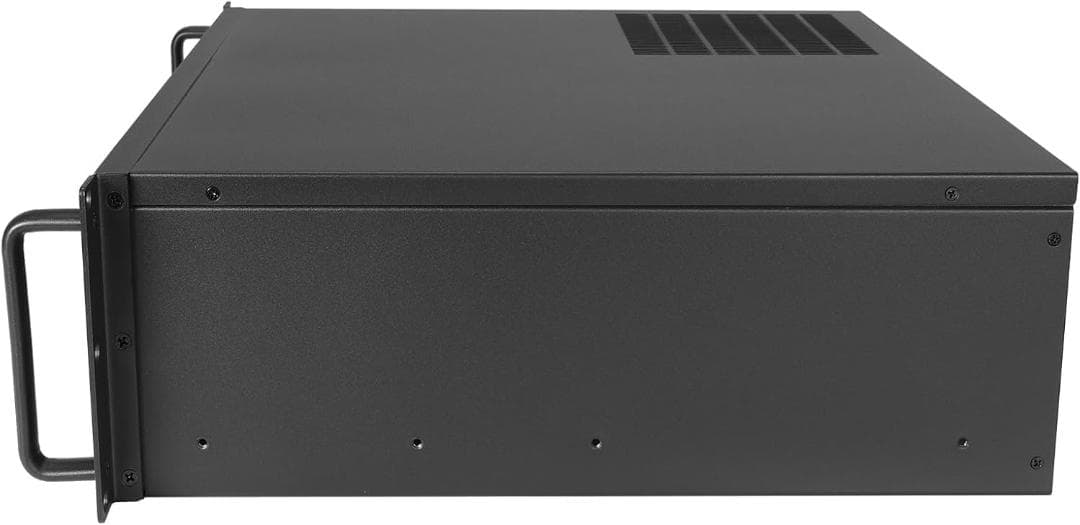 新品⭐️3Uサイズ ラックマウント型サーバーケース ブラック 産業用PCシャーシ