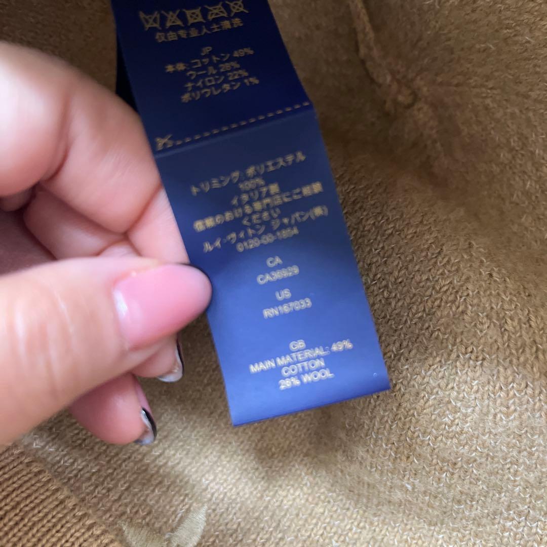 ルイヴィトン　キャップ　帽子　ベージュ