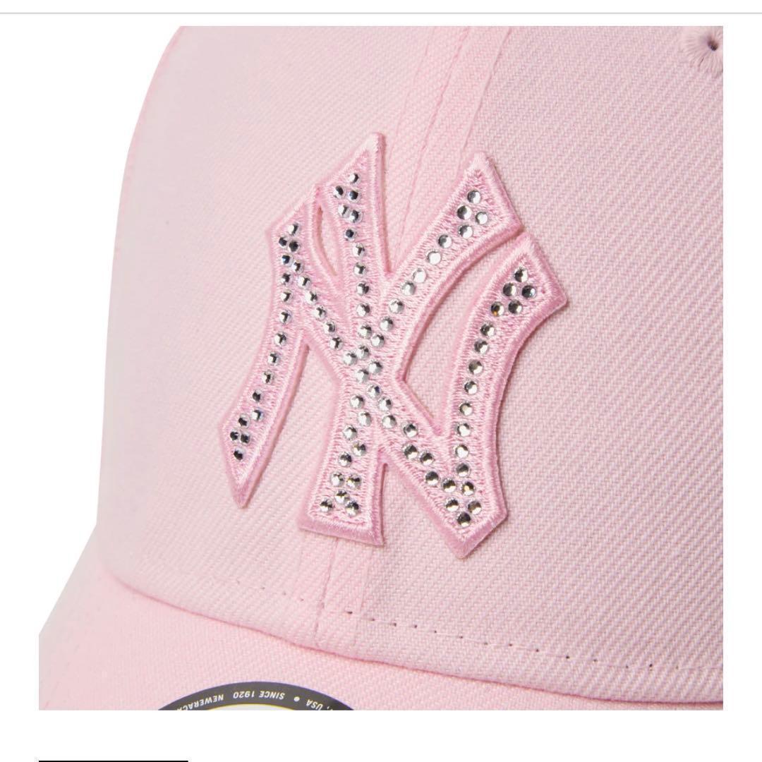 9FORTY newera ニューエラ ラインストーン ピンク