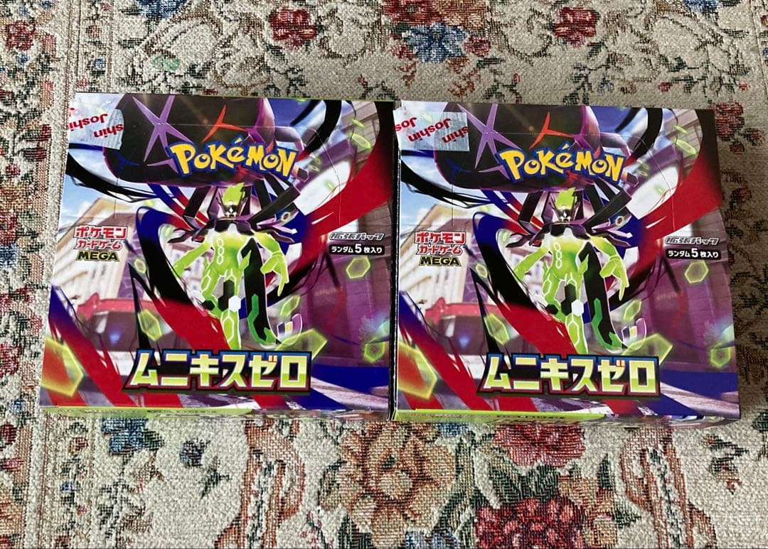 新品未開封　ポケモンカード　ポケカ　ムニキスゼロ　シュリンクなし　2BOXセット