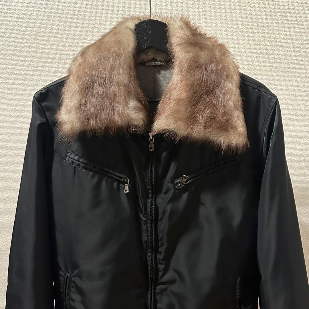 ジャケット・アウター dolce&gabbana rabbit fur bomber jacket