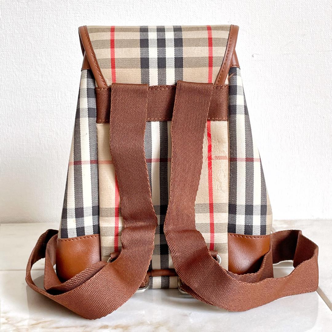 5863 BURBERRY バーバリー ヴィンテージ ミニリュック ノバチェック