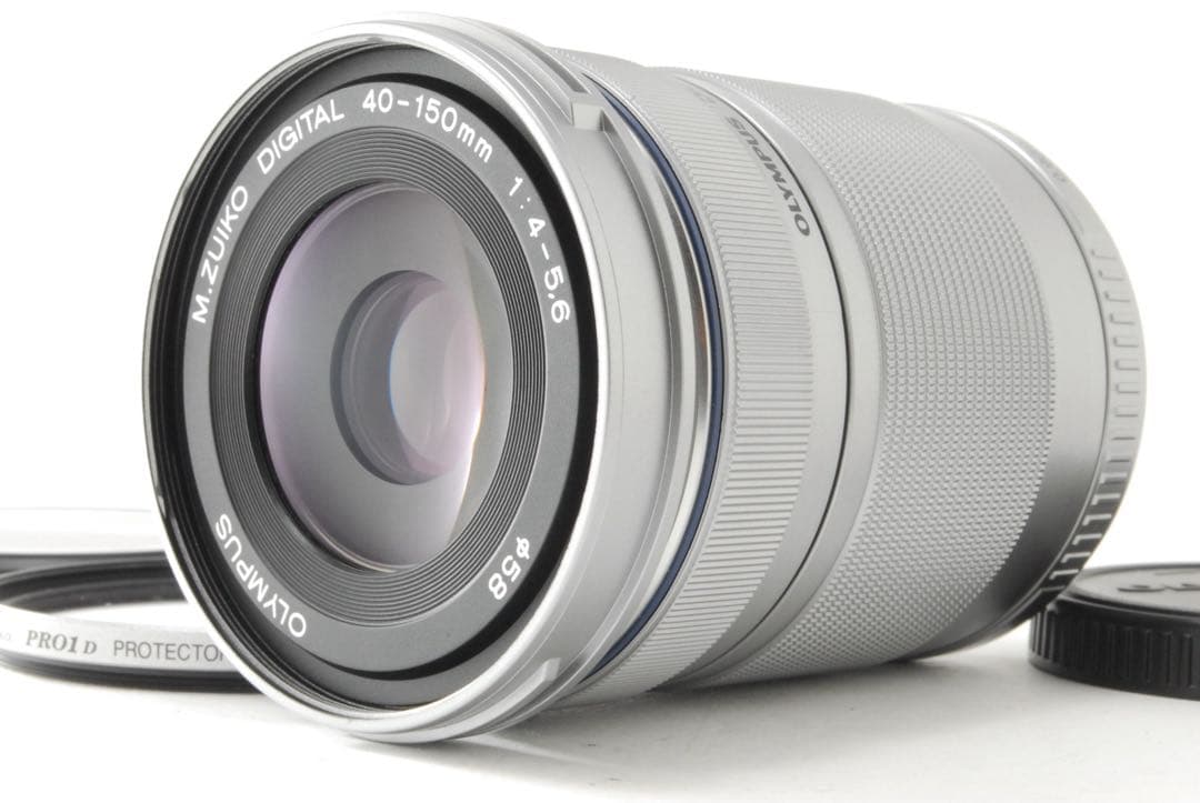 ✨極美品✨オリンパス M.ZUIKO 40-150mm❤️シルバー❤️小型軽量！