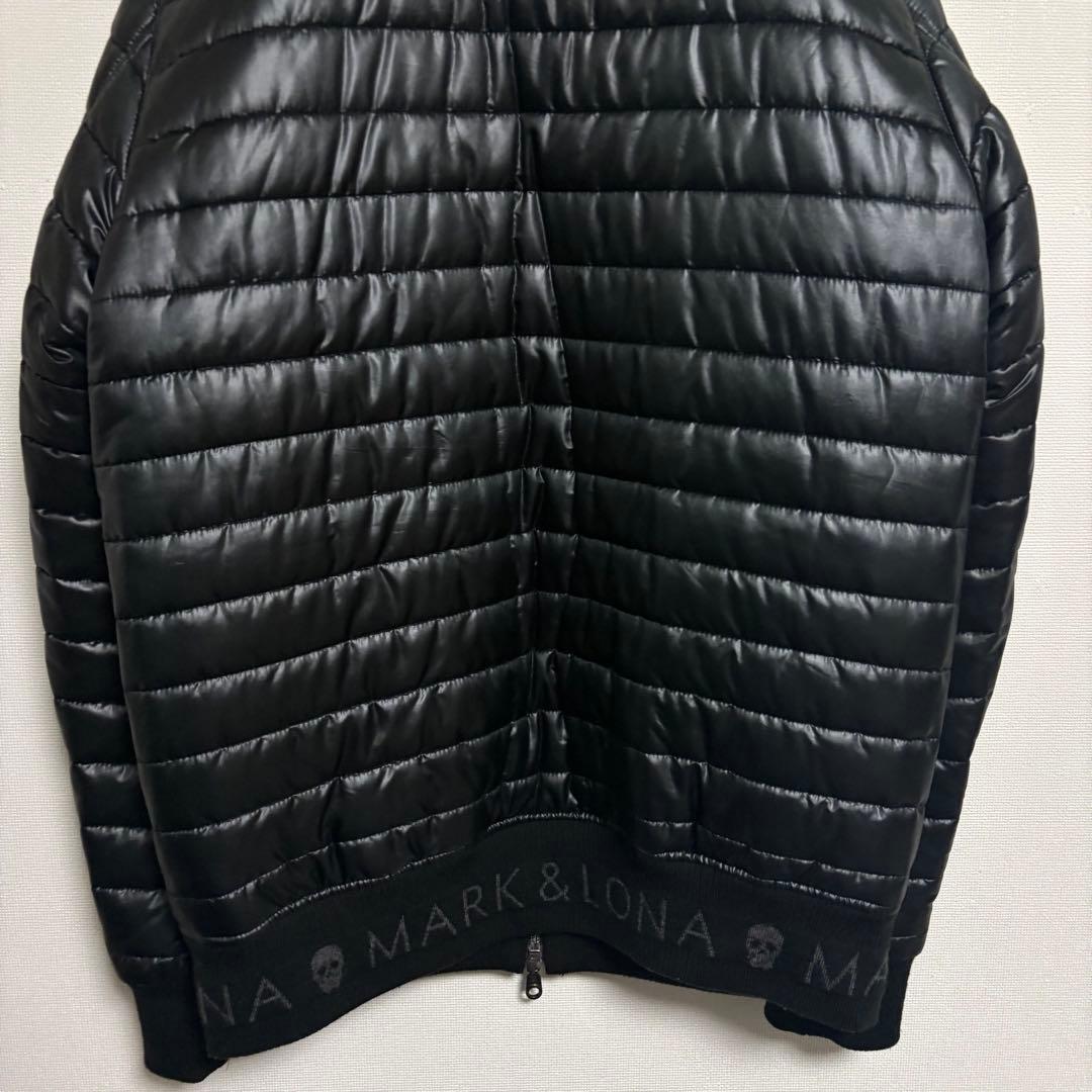 【極美品】マークアンドロナ 袖切り替え中綿ジャケット