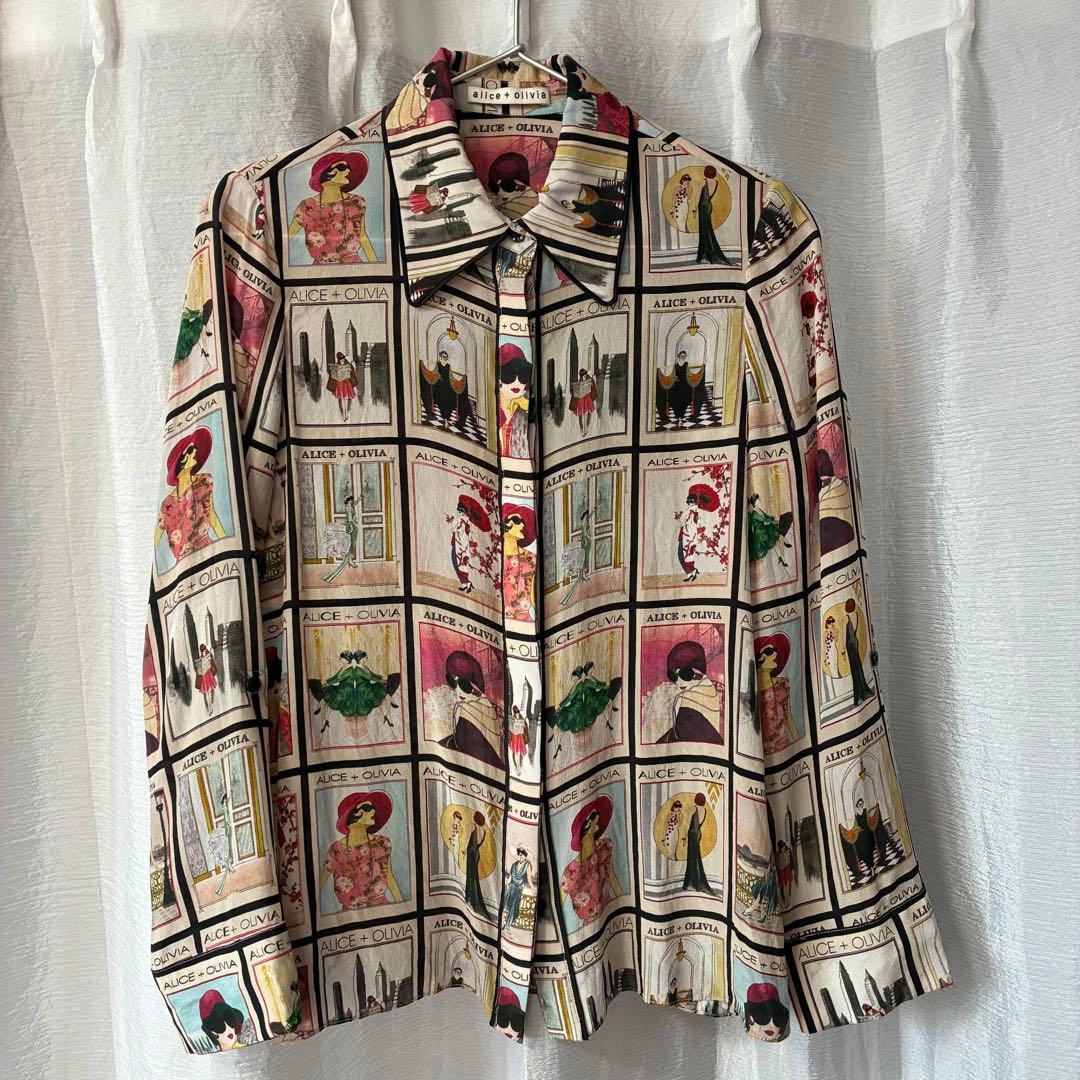 アリスアンドオリビア　レトロブラウス