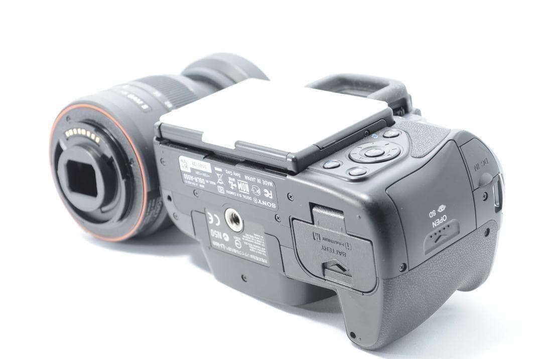 お子様の成長記録に❗️SONY α550✨届いてすぐ使えてスマホに転送可能