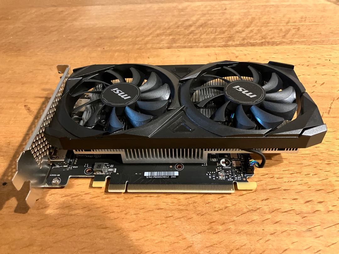 グラフィックボード・グラボ・ビデオカード MSI GeForce RTX3050 VENTUS 2X E 6G OC