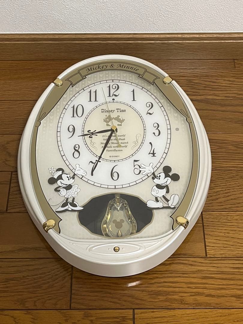 電波時計 ディズニー　FW567W 壁掛け時計 Disney Time