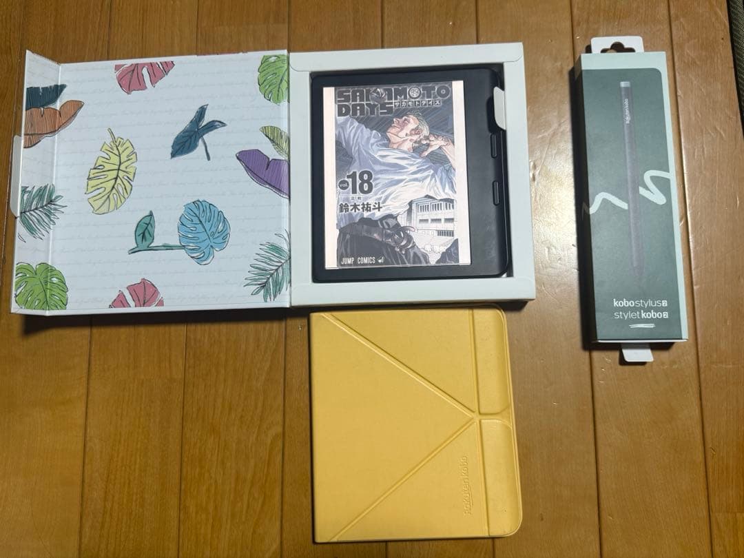 Kobo Libra colour 32GB ブラック 本体とケース、