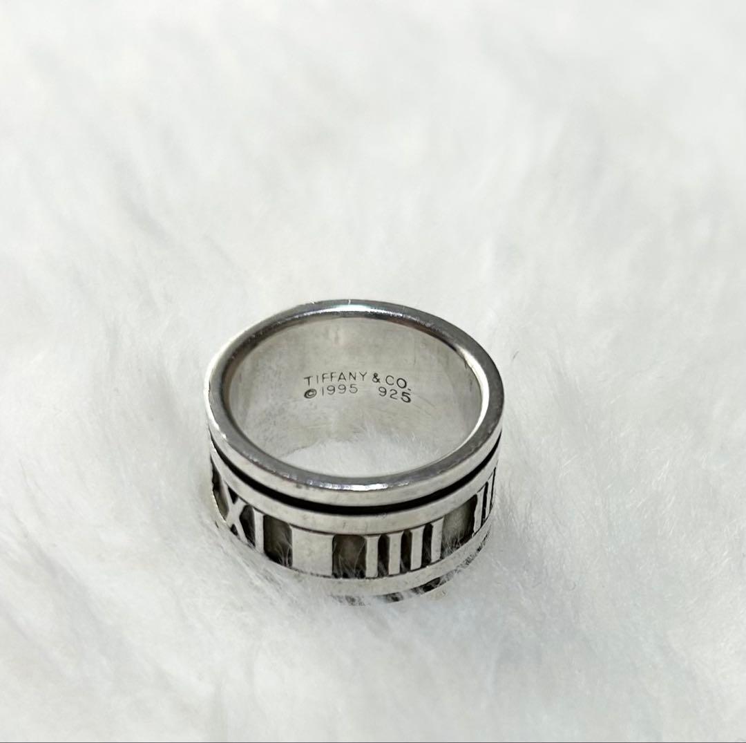 ティファニー アトラスワイドリング シルバー925 11号