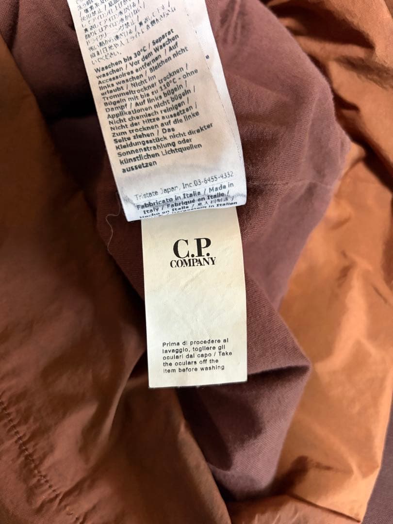 C.P. COMPANY ブラウン フーディー