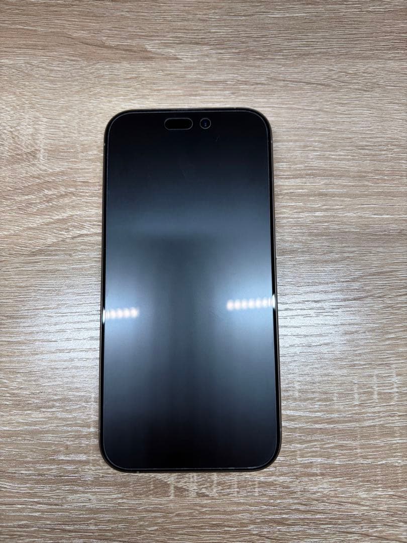 【極美品】iPhone 15 Pro 128G ホワイトチタニウム