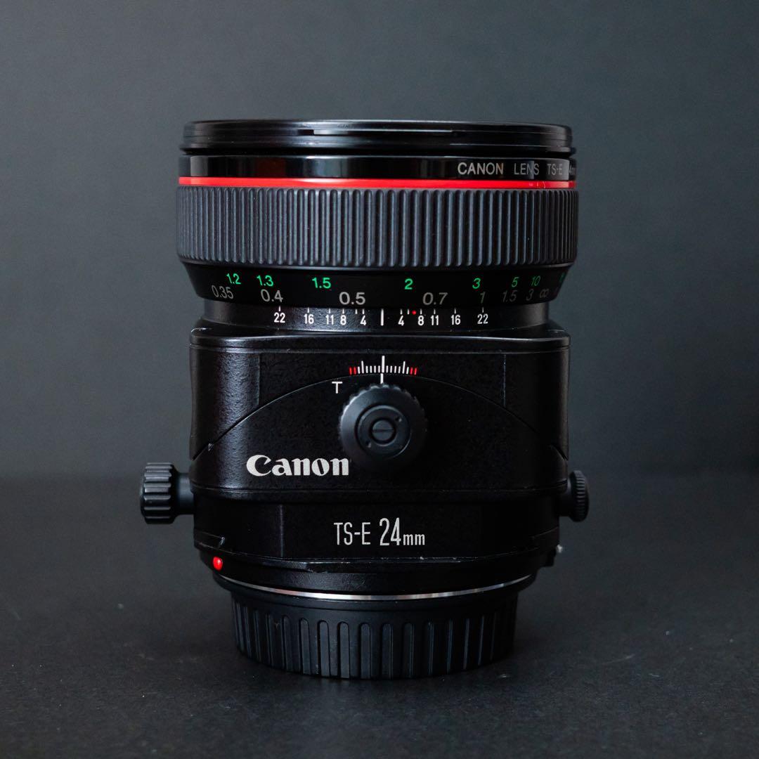Canon キヤノン TS-E 24mm f/3.5 L フード付き