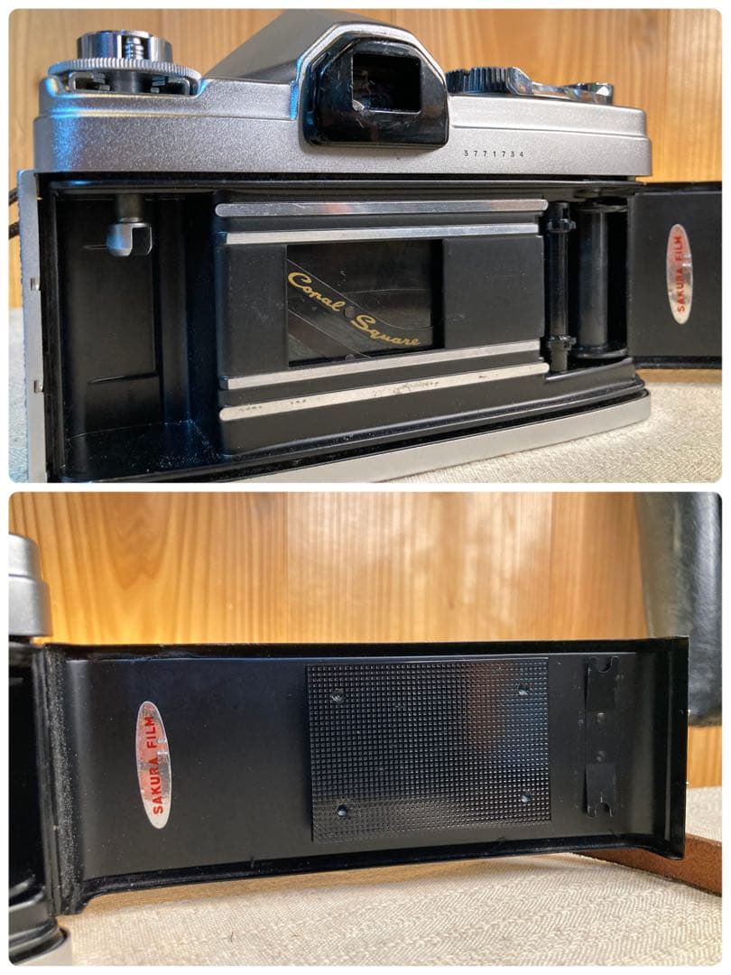 ★konica fp+hexanonレンズ★希少！超美品＊完動品★保証付