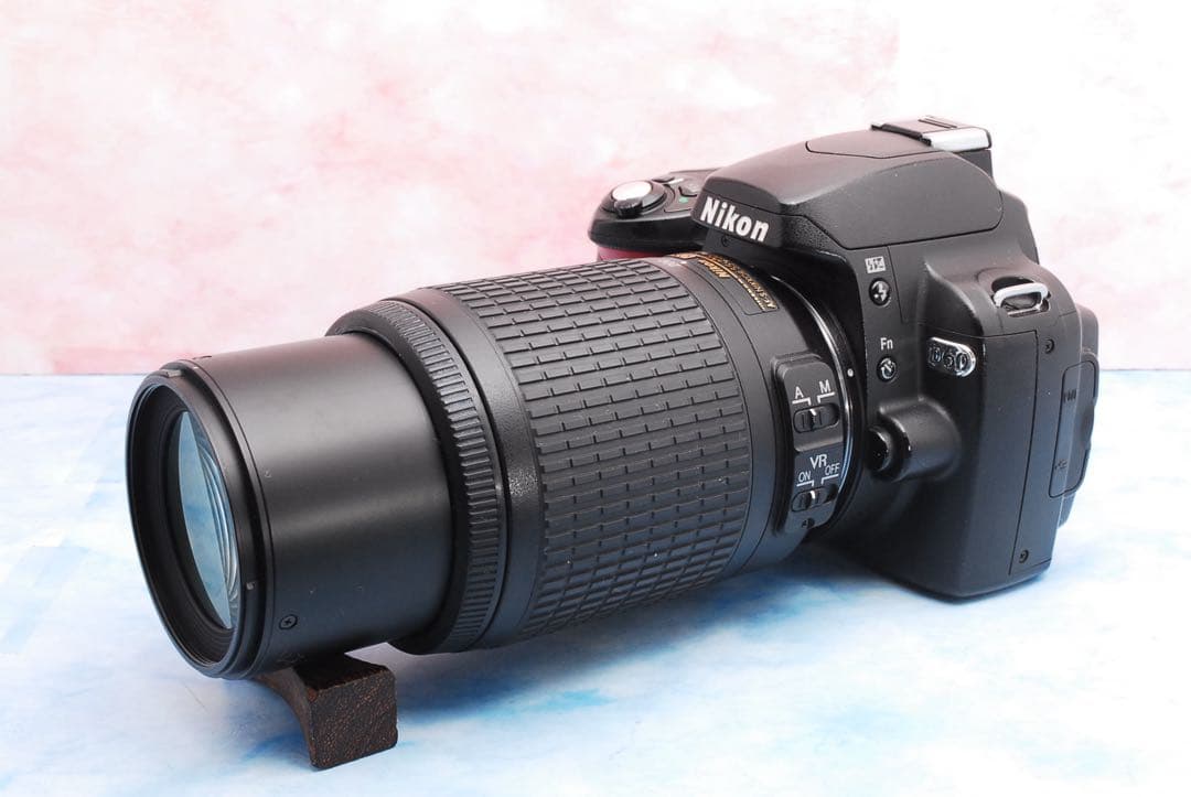 ニコン D60★入門機★望遠レンズ付Wレンズ★小型＆軽量★一眼レフカメラ