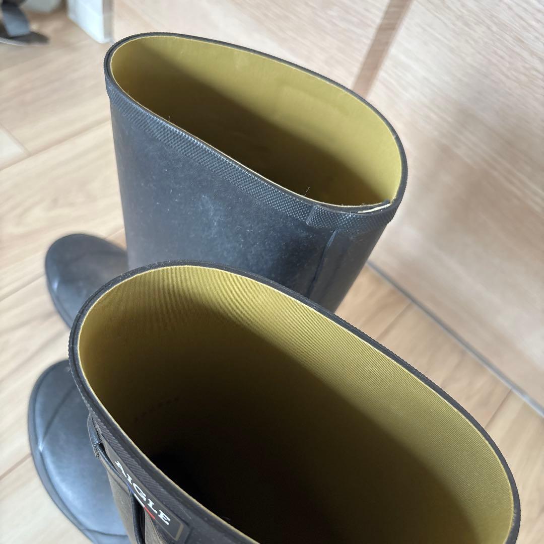 エーグル　メンズ長靴　38