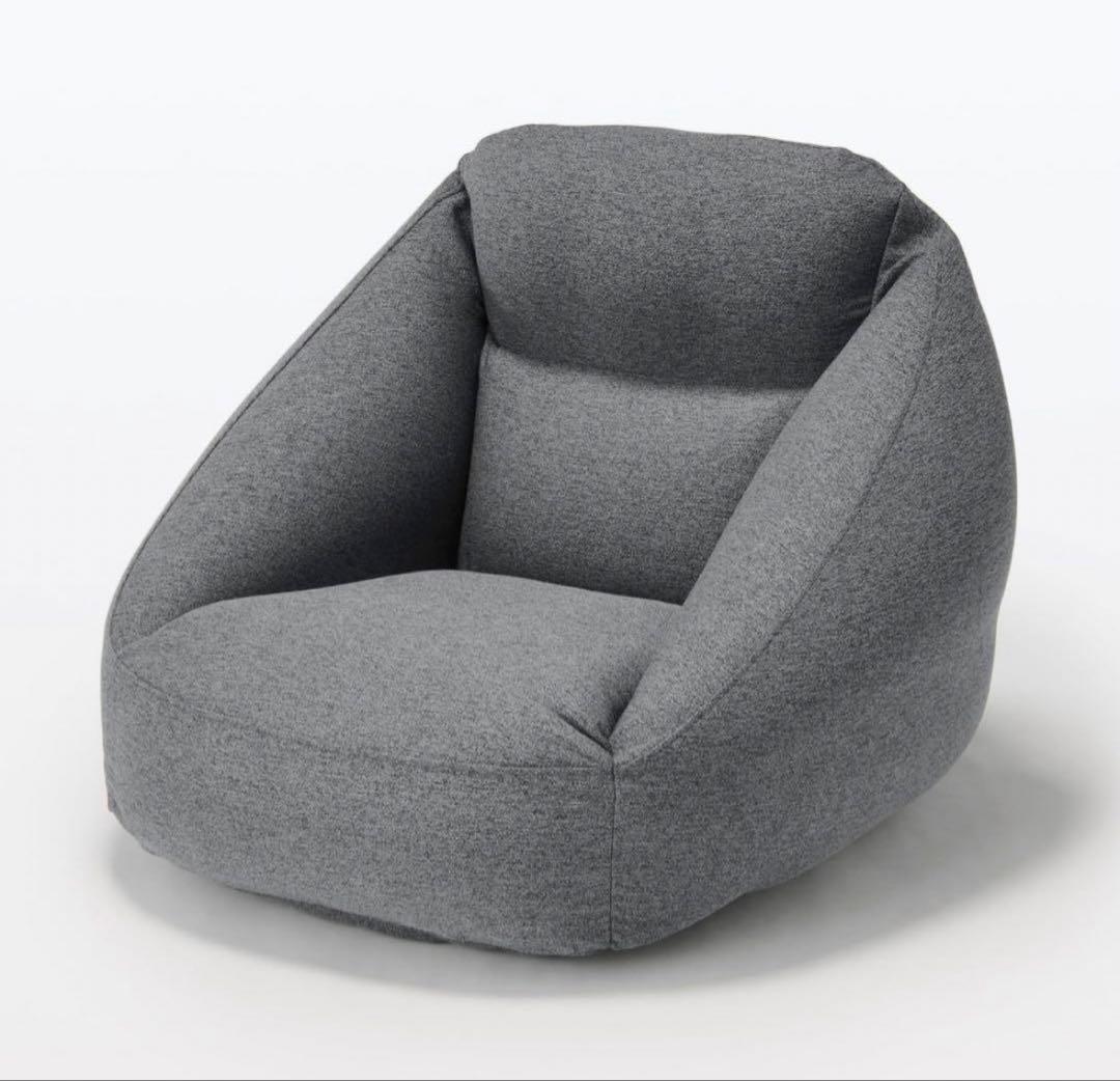 ⭐️未使用⭐️無印良品 空気でできたソファ チャコール