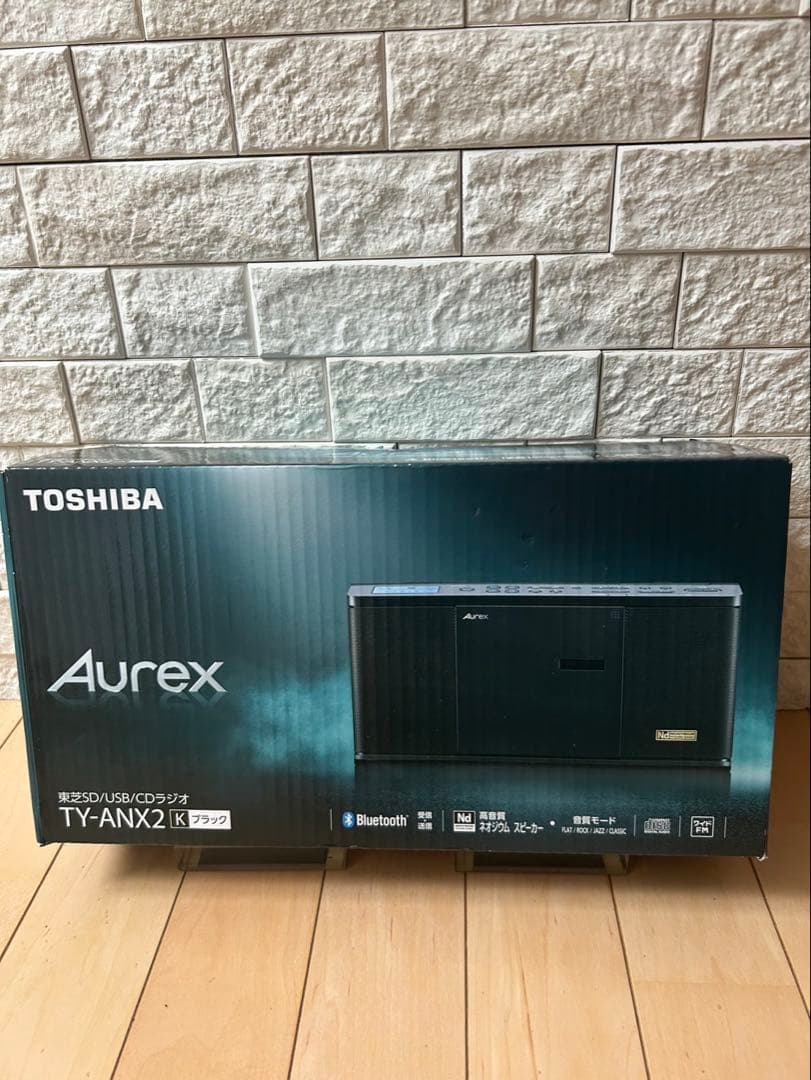値下げTOSHIBA(東芝) TY-ANX2(K) CDラジオ SD USB再生